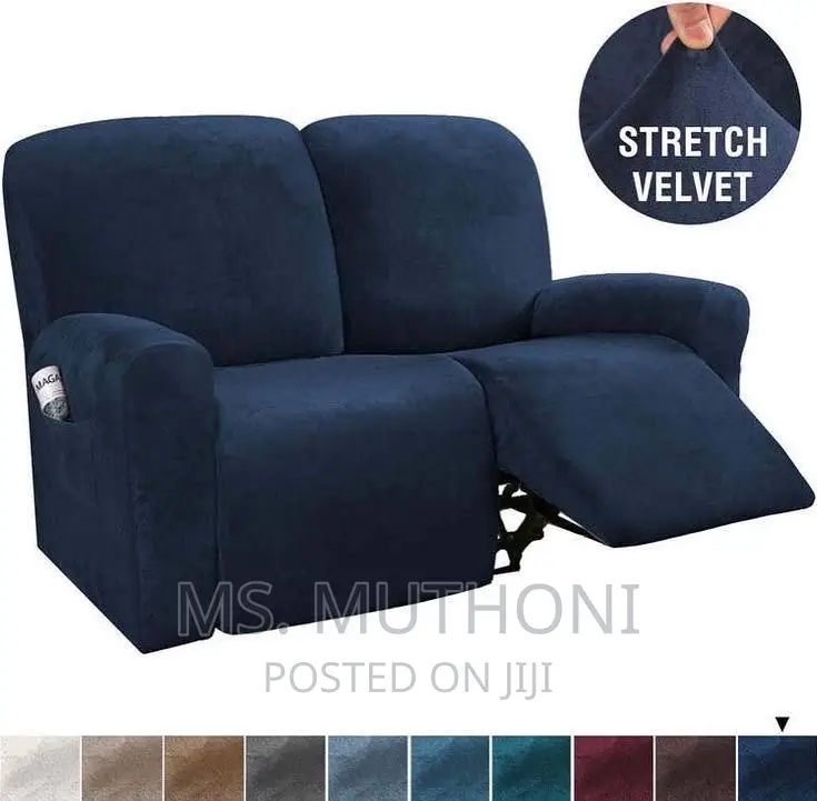 Recliner Velvet Seat Covers