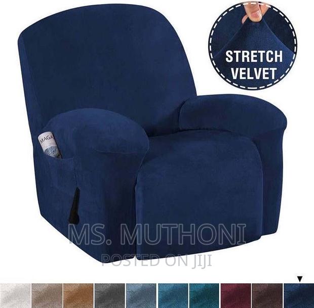 Recliner Velvet Seat Covers - thumbnail 5