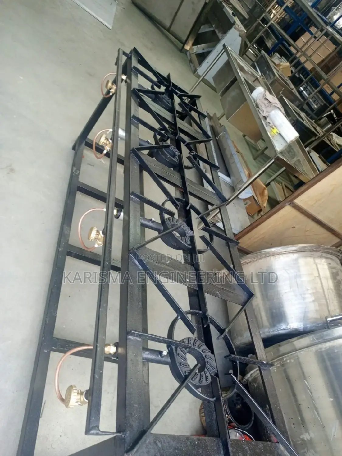Four Burner Jua Kali Made Mildhigh Pressure