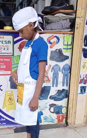 White Kids Chef Costume - main view