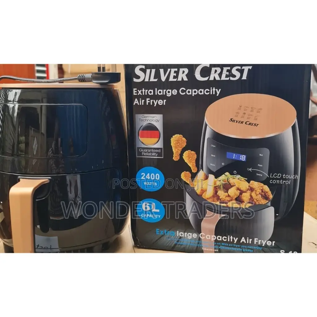 6litre Silver Crest Digital Air Fryer