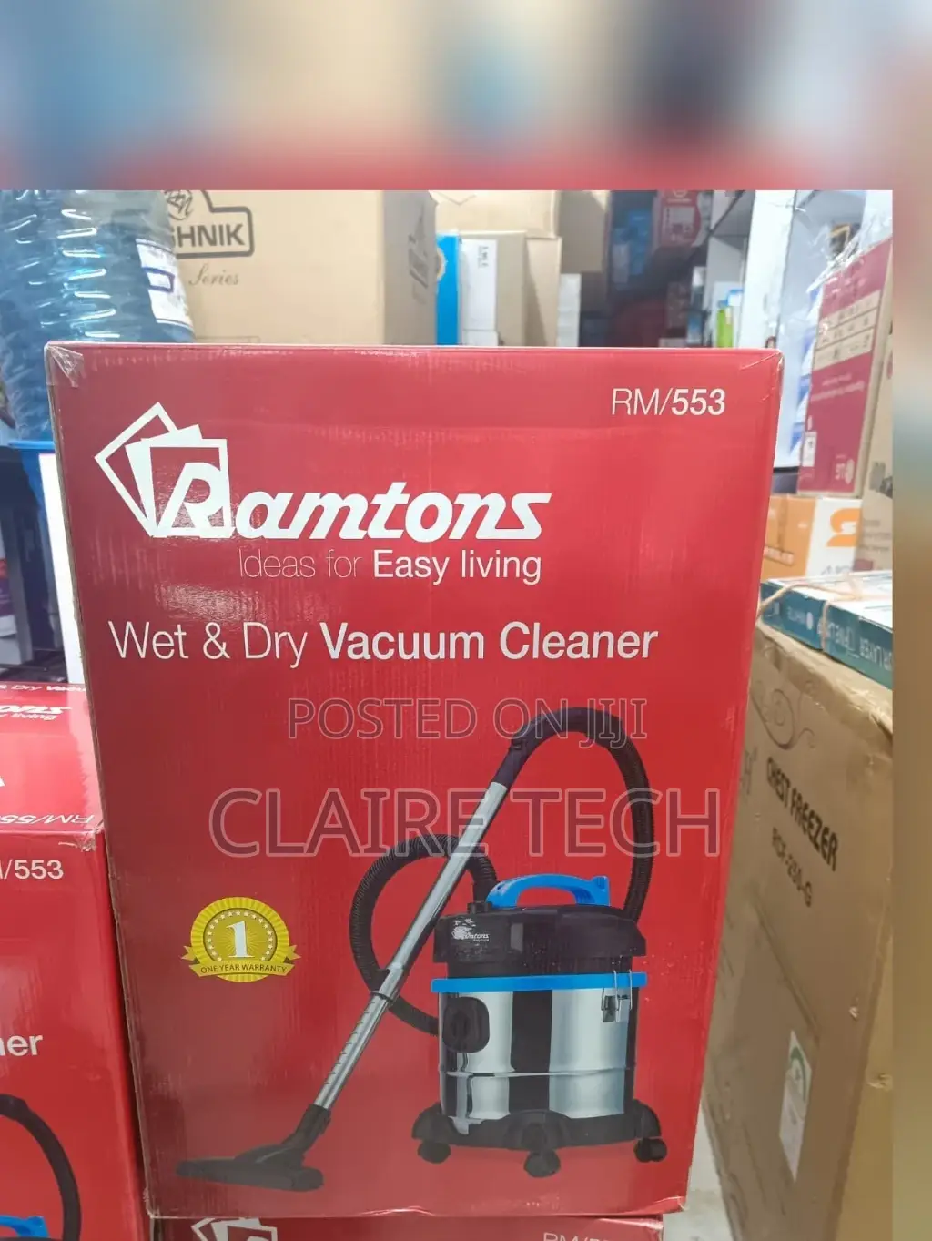 Ramtons 21 LTRS Wet and Dry Vacuum Cleaner Ramtons 