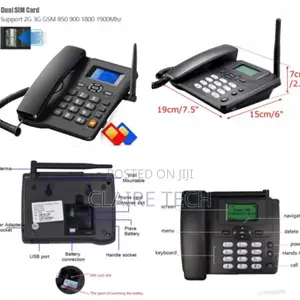 Fixed Wireless GSM Office/Home Phone With Dual Sims