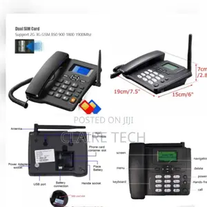 GSM Office/ Home Fixed Wireless Phones With Dual Lines.