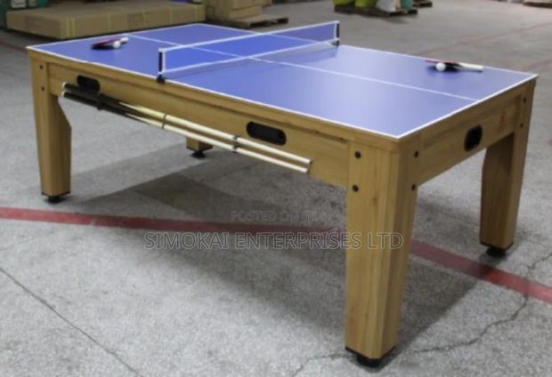 Multigame Table 7ft, 4 in 1
Pool, Air Hockey, Tennis, Dining