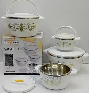 Stylish Casserole Hotpots Set of 4