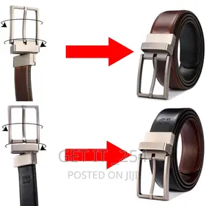 Double Sided Pure Leather Belt