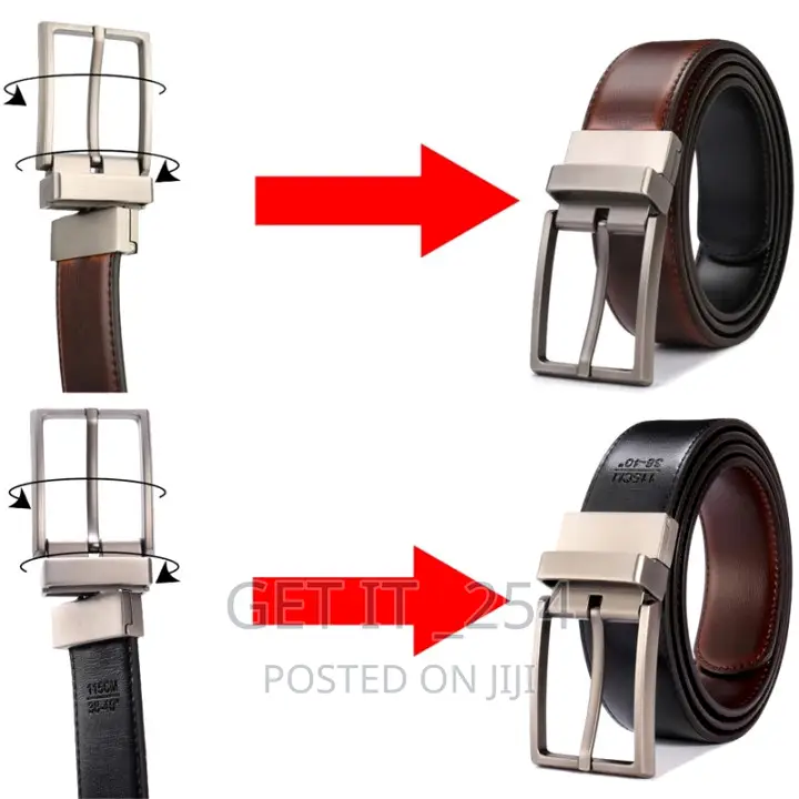 Double Sided Pure Leather Belt