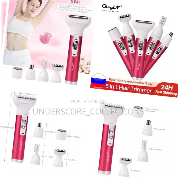 *5 in 1 Shaver /Trimmer -Hair ,Beard, Eyebrows ,Nose*