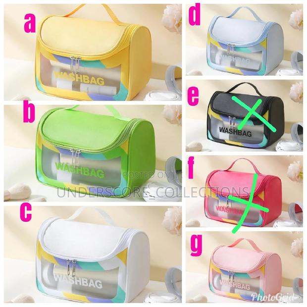 *Transparent Washbag/Cosmetic Bag* - main view