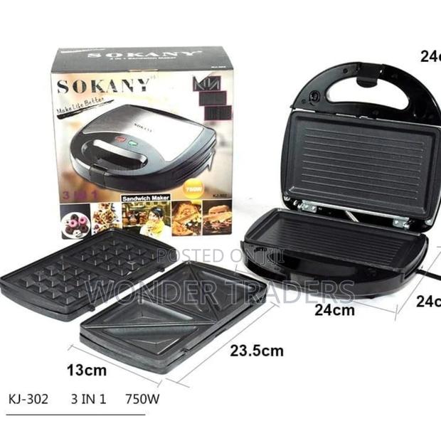 3 In1sandwich Maker Sk-302;
