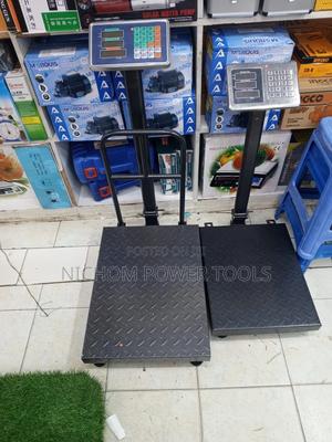 Platform Digital Weighing Scale 300kg Big Base - thumbnail 2