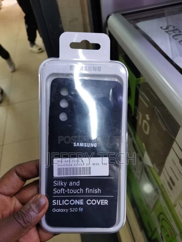 Back Cover for SAMSUNG GALAXY S20FE, ( Liquid Silicone ) (Gr - thumbnail 3