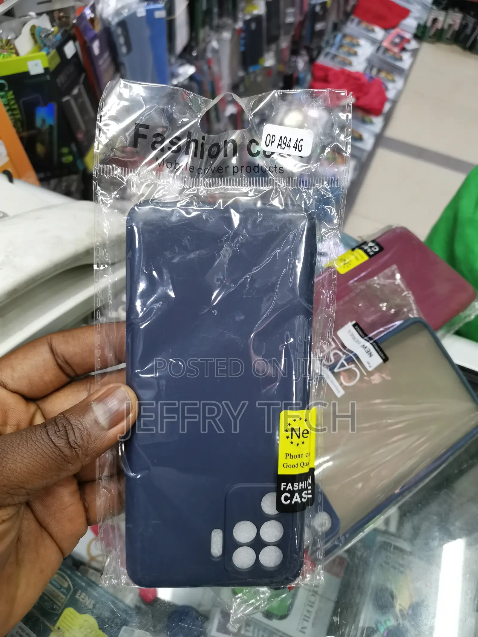 OPPO A94 Case - Soft Flex - Black