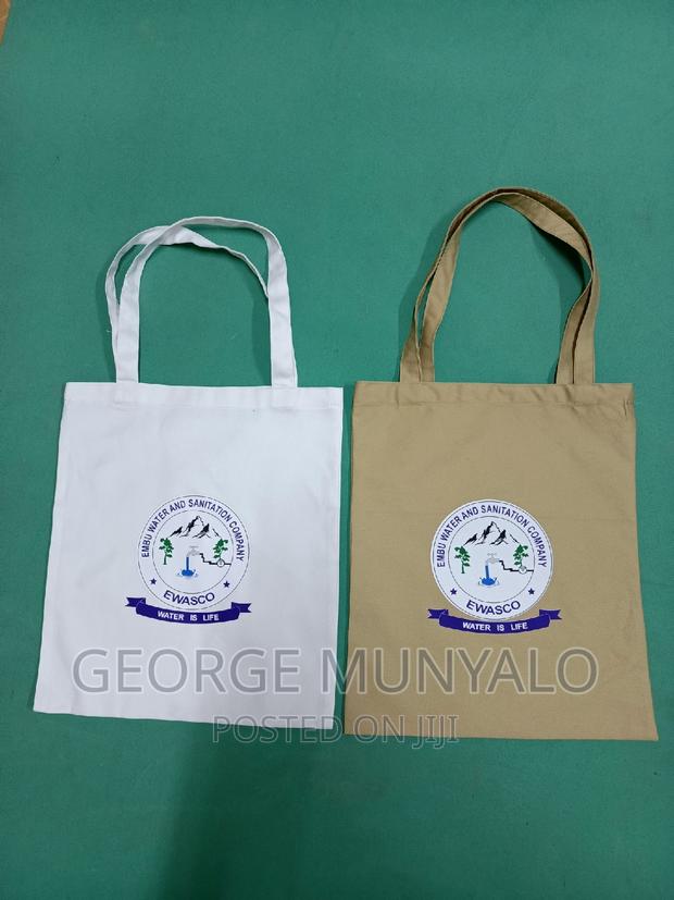 Plain, Branded Tote Bags - thumbnail 2