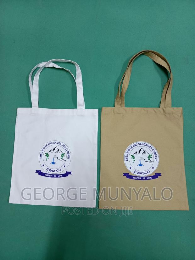Plain, Branded Tote Bags - thumbnail 3