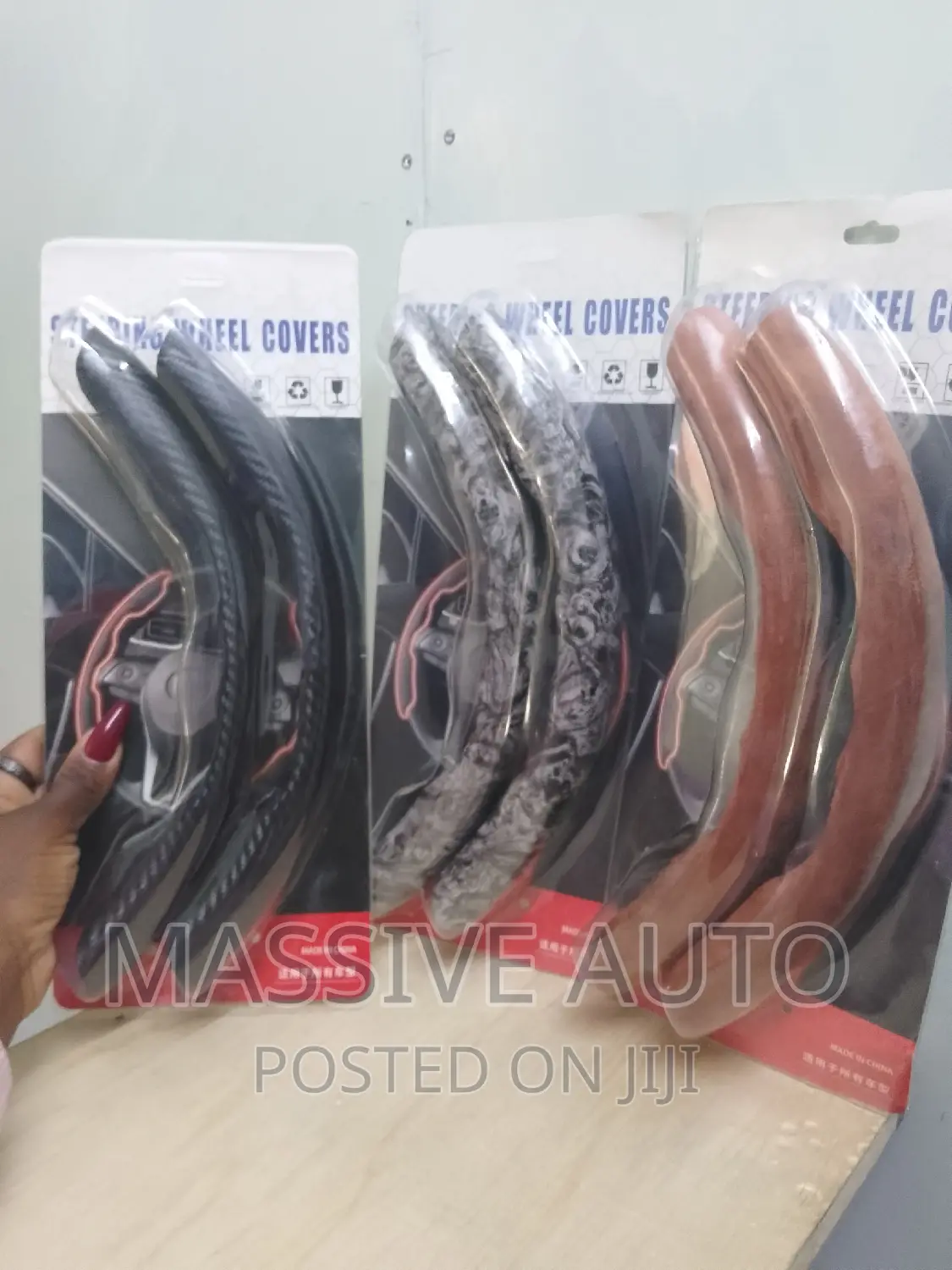 Buy Interior Carbon Fiber Steering Wheel Cover/ Steering