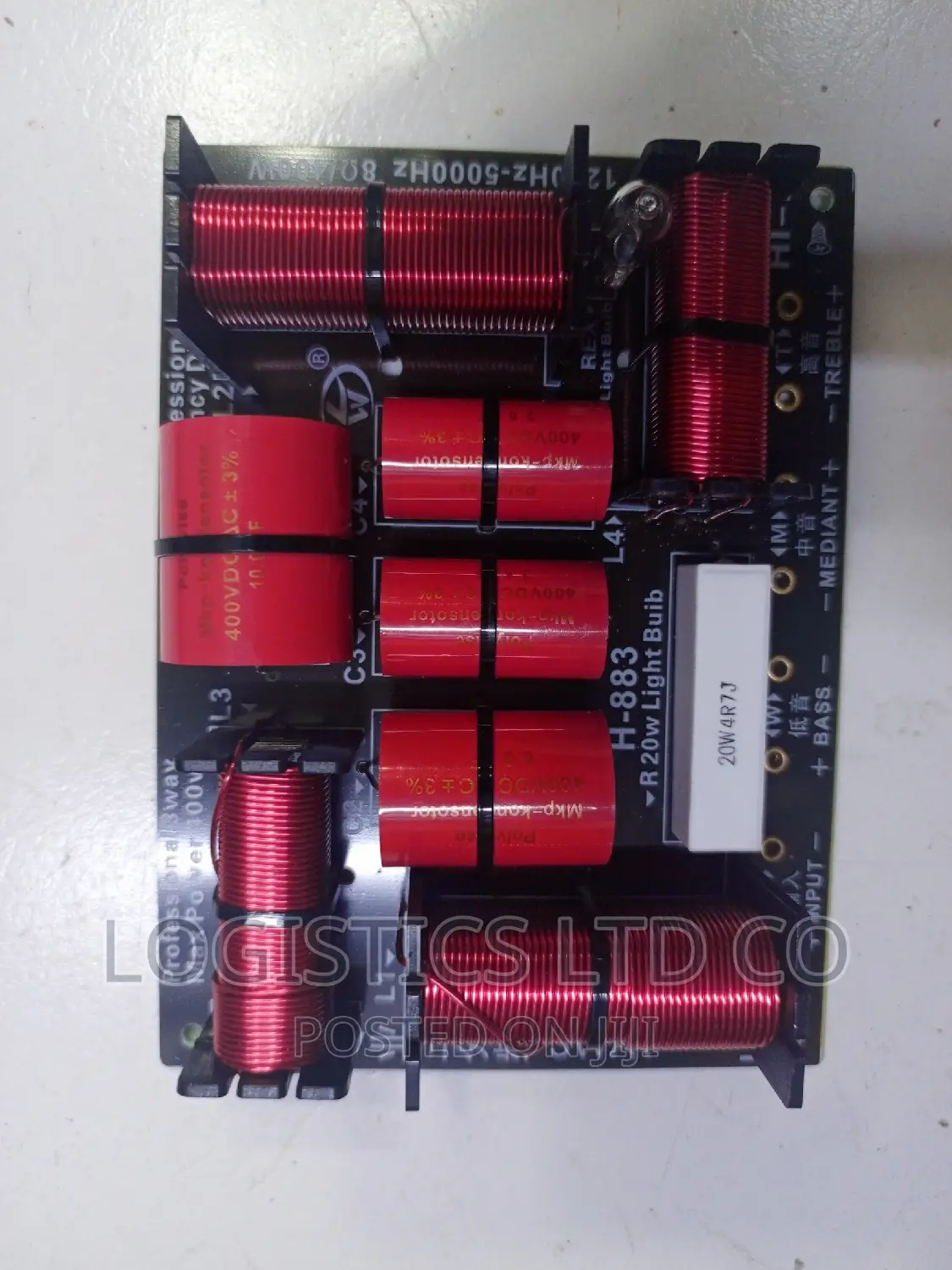 H883 3 Way Speaker Crossover Frequency Divider