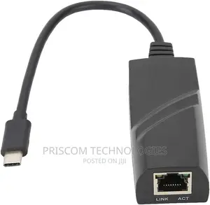 Type C To RJ45 Network LAN Adapter Up To MBPS