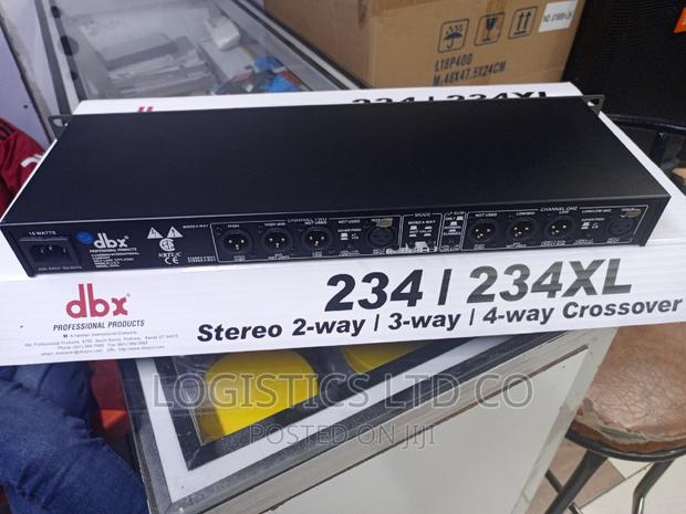DBX 234xl Stereo 2-Way, Mono 4-Way Crossover XLR Connectors - thumbnail 4