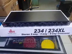 DBX 234xl Stereo 2-Way, Mono 4-Way Crossover XLR Connectors