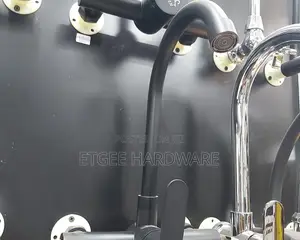 Wall Kitchen Mixer Black 3051B