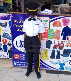 Stylish Professional Pilot CBC Kids Costume - main view