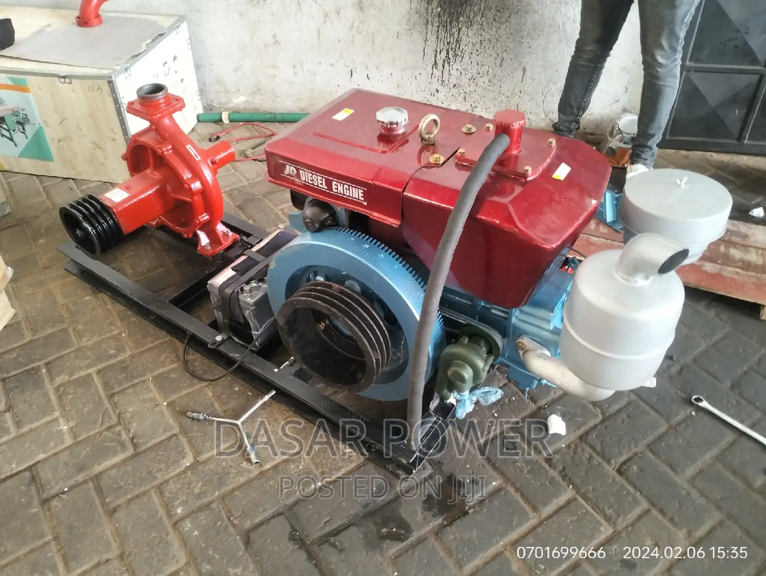 35hp Jd Diesel Water Pump.