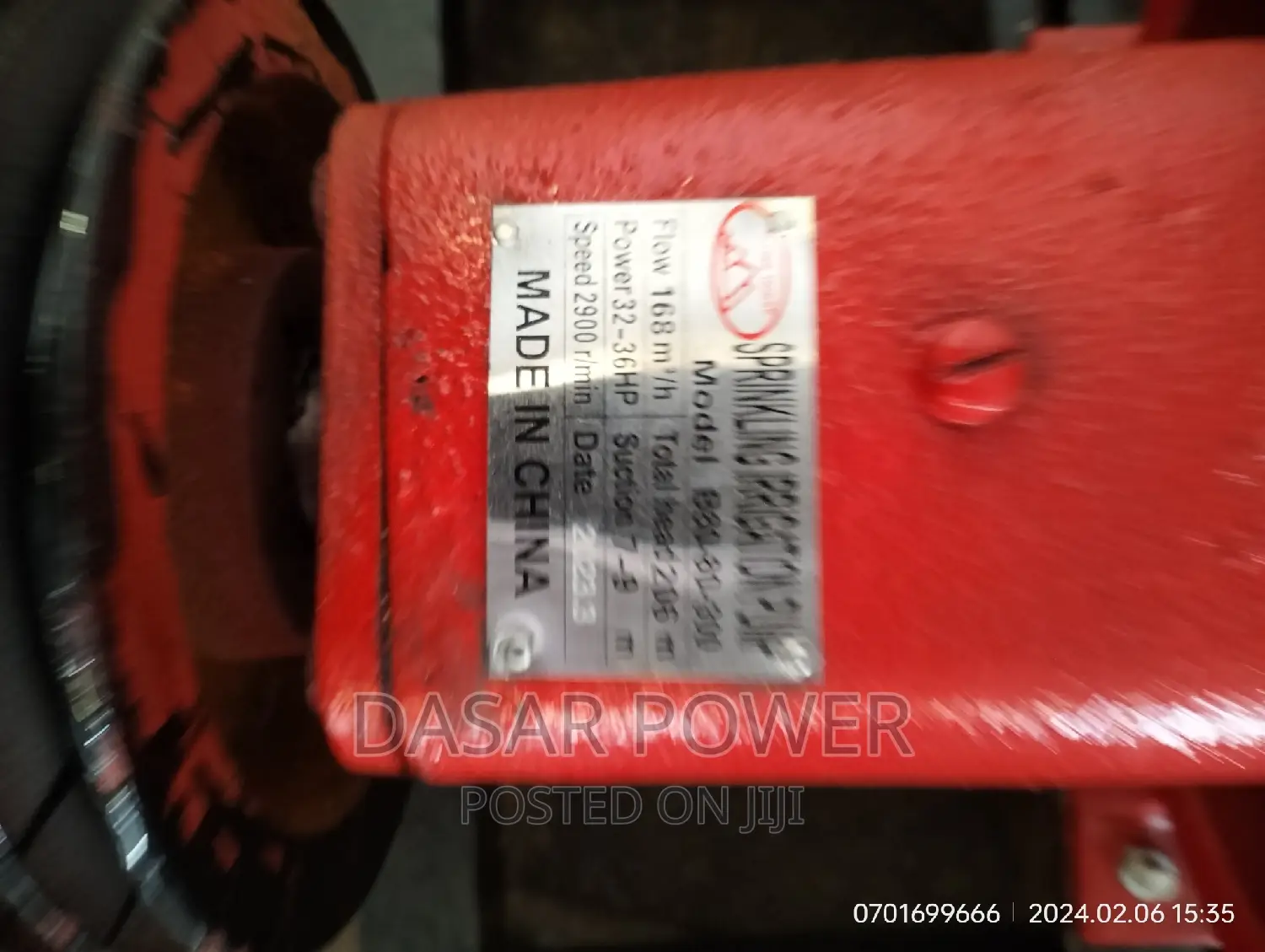 35hp Jd Diesel Water Pump.
