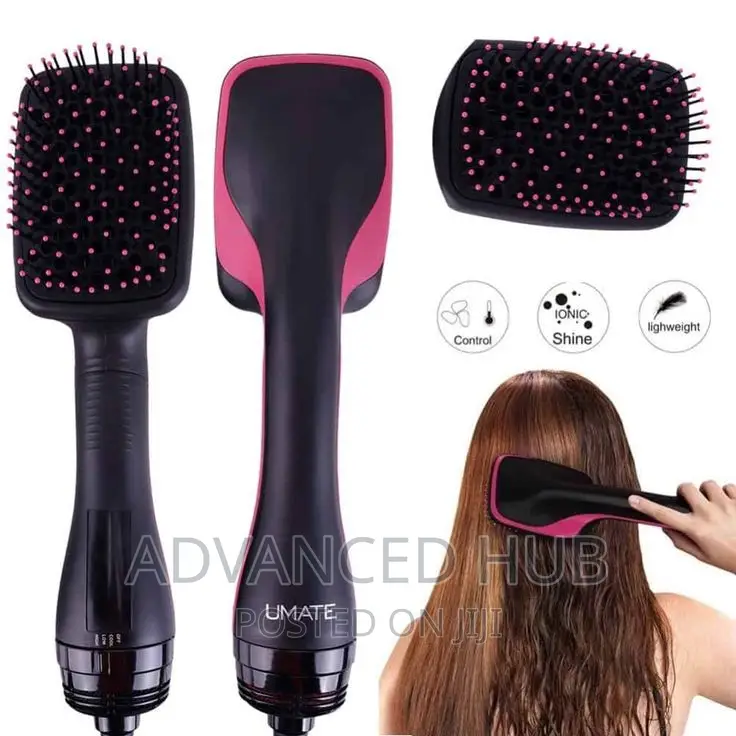 3in1 Hair Straightener Brush