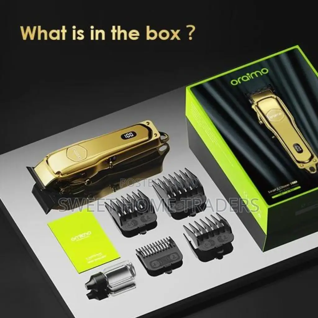Oraimo Smart Clipper 2 Gold Cordless