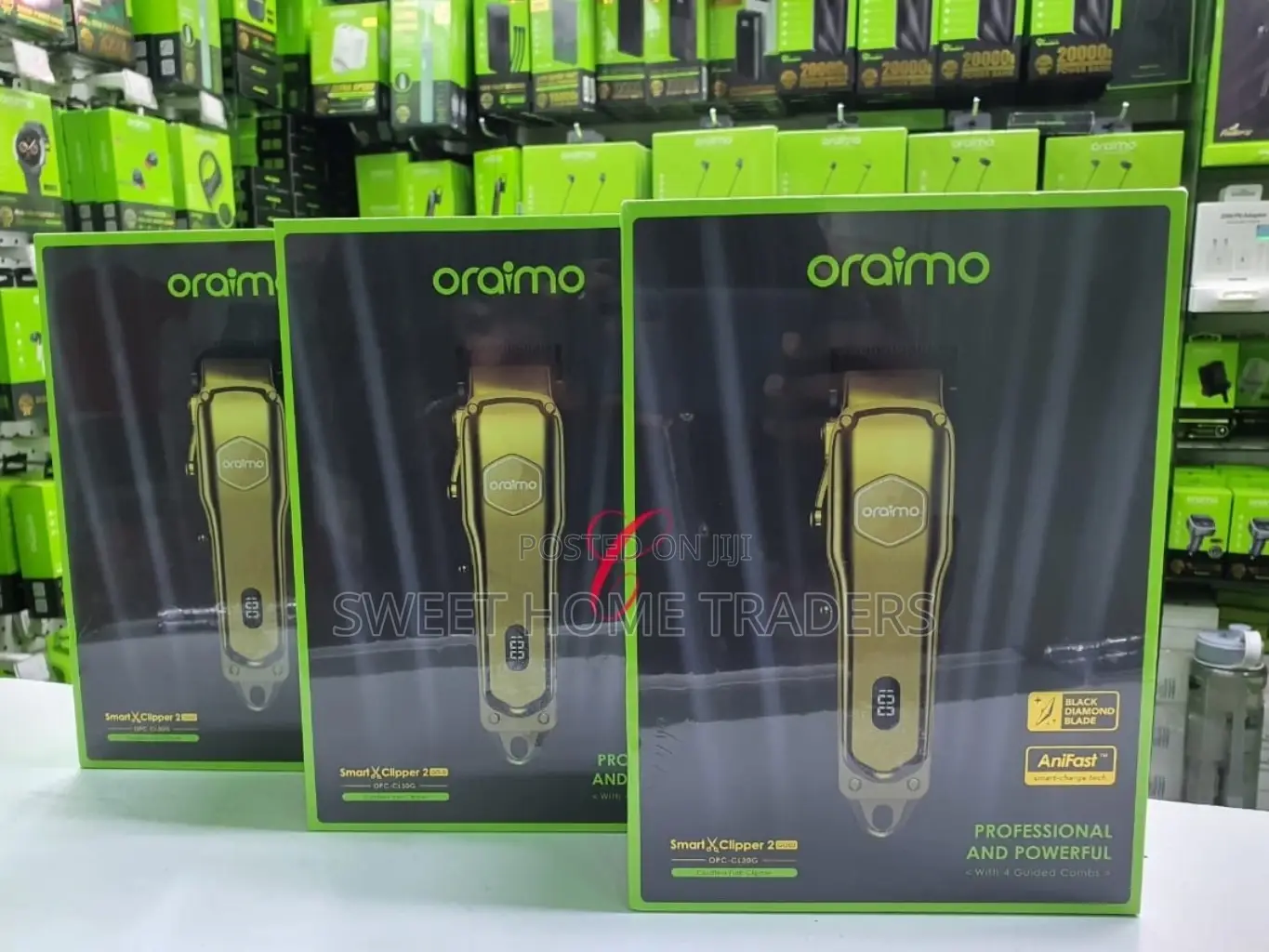 Oraimo Smart Clipper 2 Gold Cordless