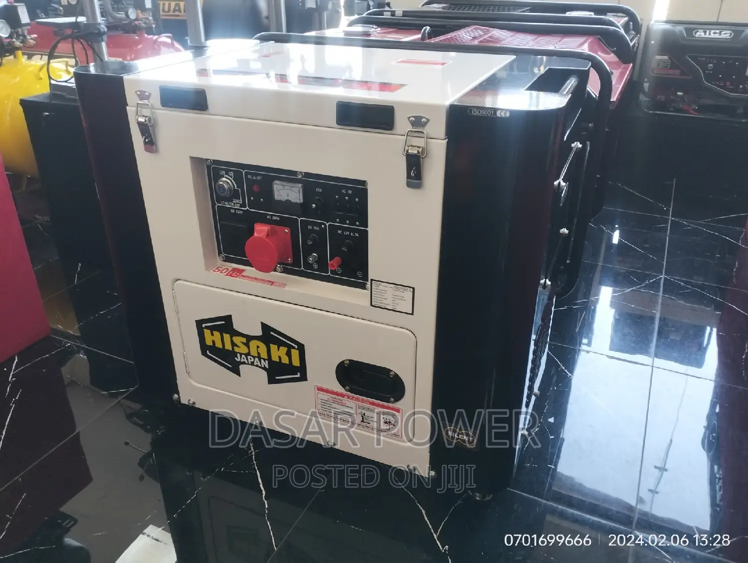 8kva Hisaki Japan Generator.