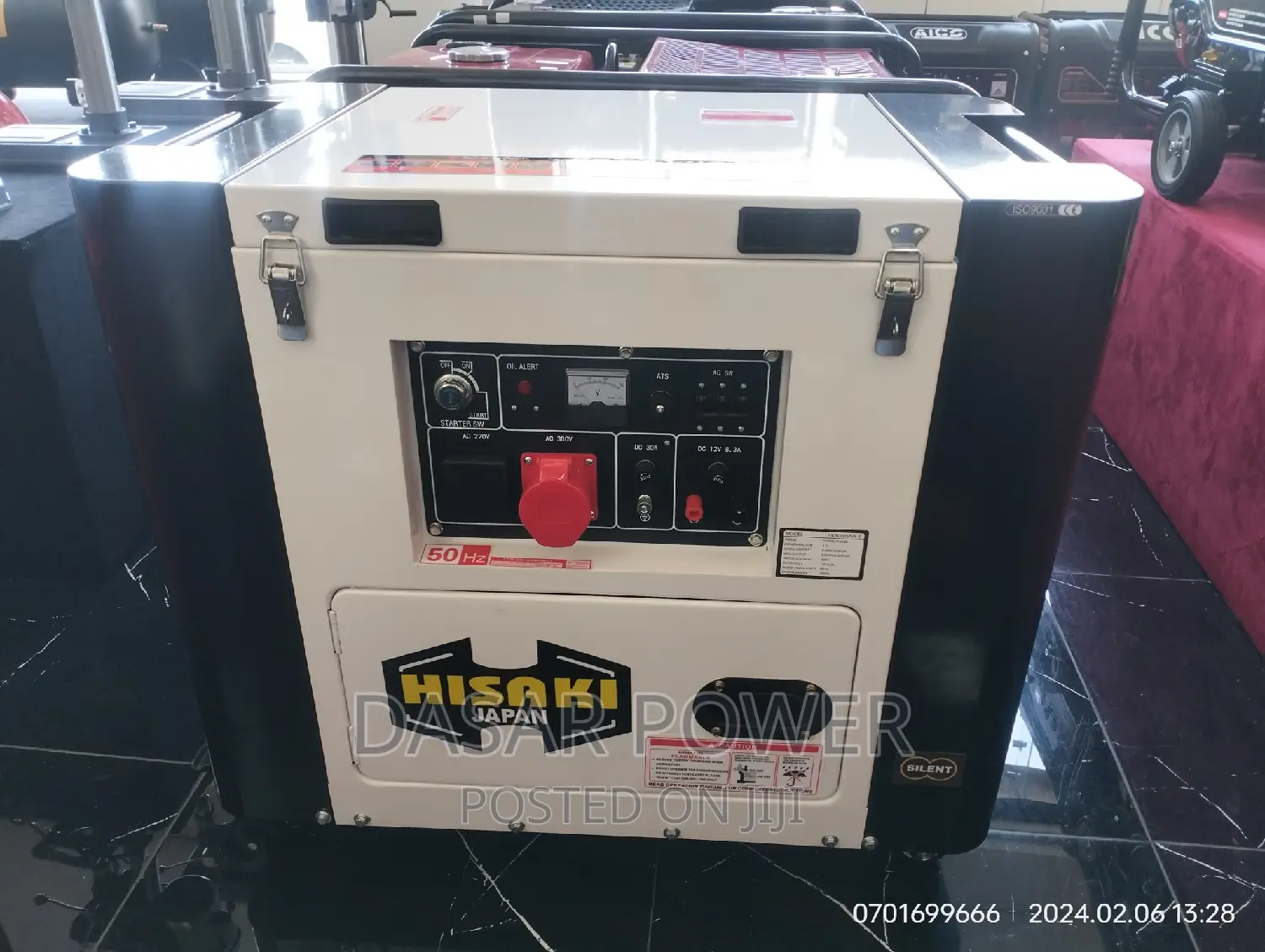 8kva Hisaki Japan Generator.