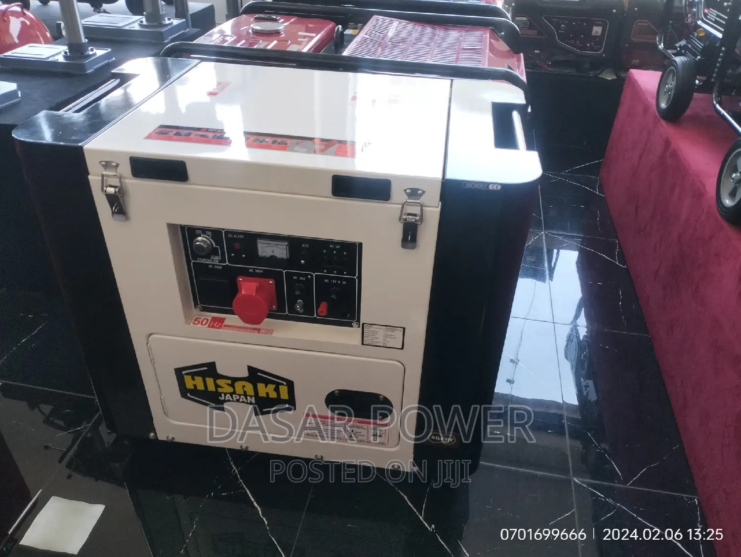 8kva Hisaki Japan Generator.