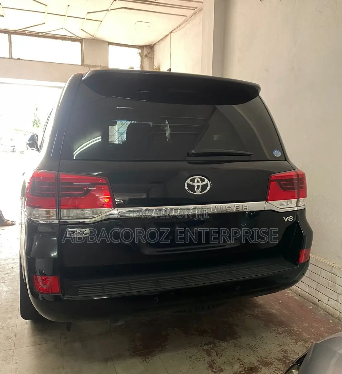 Toyota Land Cruiser 2017 Matt Black