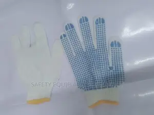 Hand Protective Cotton Dotted Gloves