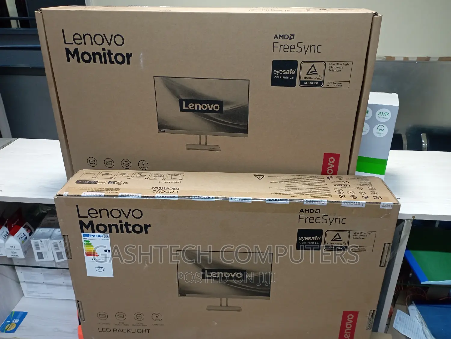 Lenovo //L27e-40// 27" FHD Monitor Raven Black Color