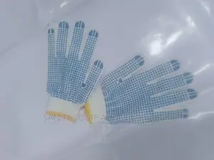 Washable Cotton Dotted Gloves