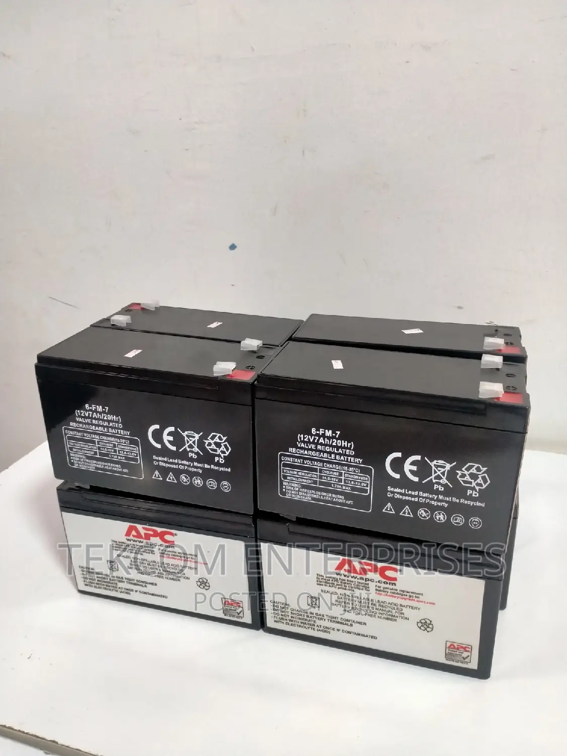 Apc Battery 12v/7ah ' Apc 12/7ah Ups Battery ' Apc 12/7ah