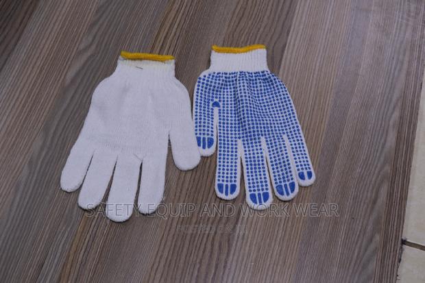 Re_usable Cotton Dotted Gloves