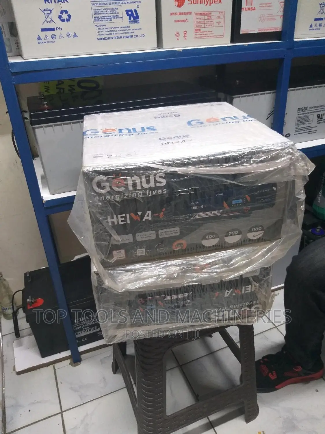 Genus (Heiwa Series) 1100va/12v Inverter Charger