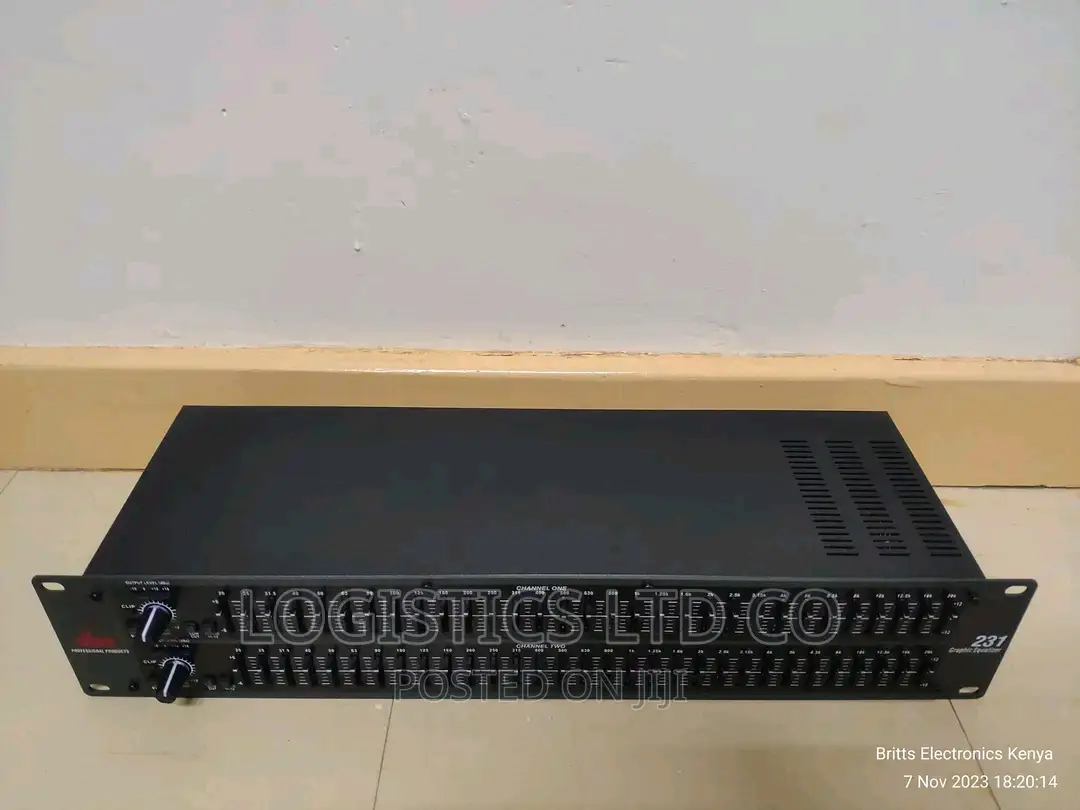 DBX 231 Dual Channel 31-Band Equalizer