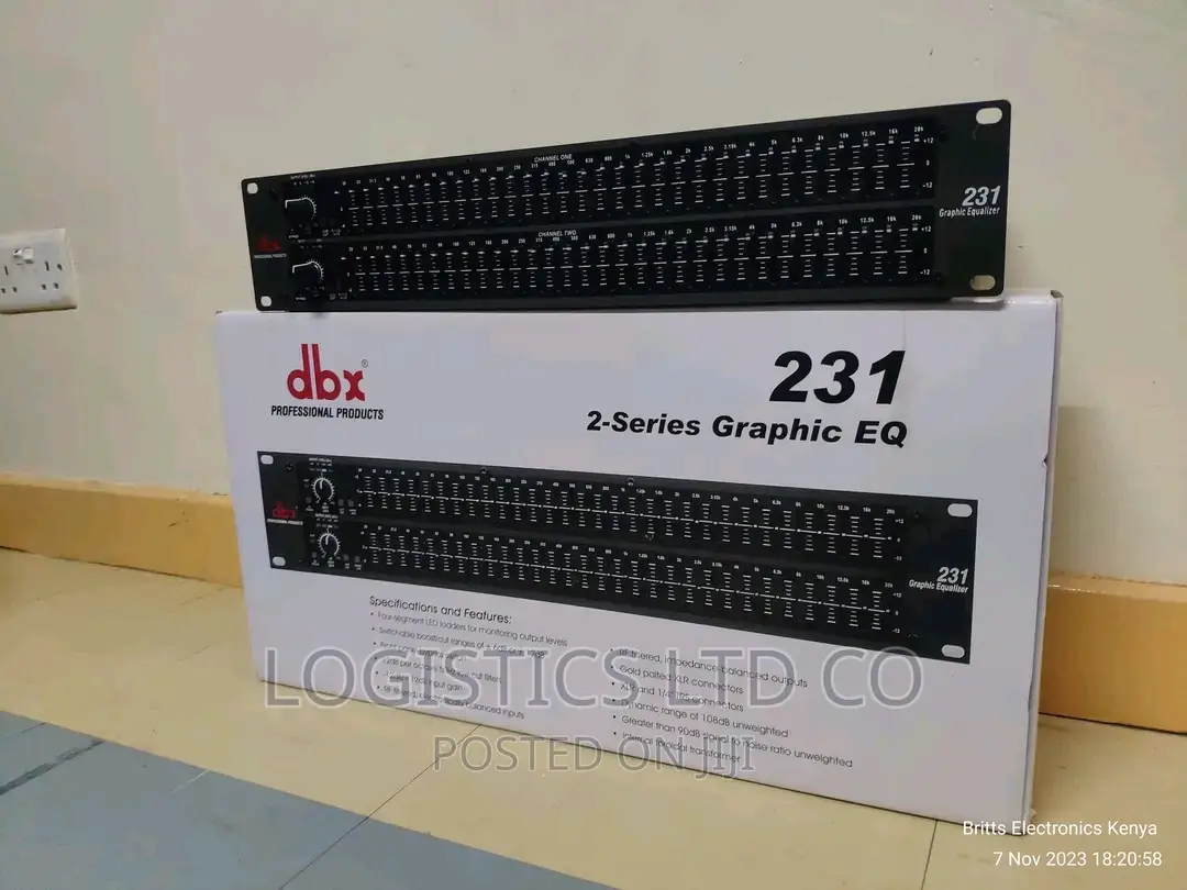 DBX 231 Dual Channel 31-Band Equalizer