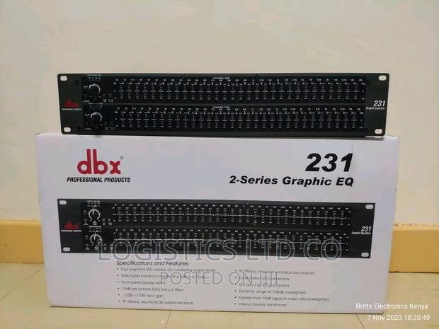 DBX 231 Dual Channel 31-Band Equalizer