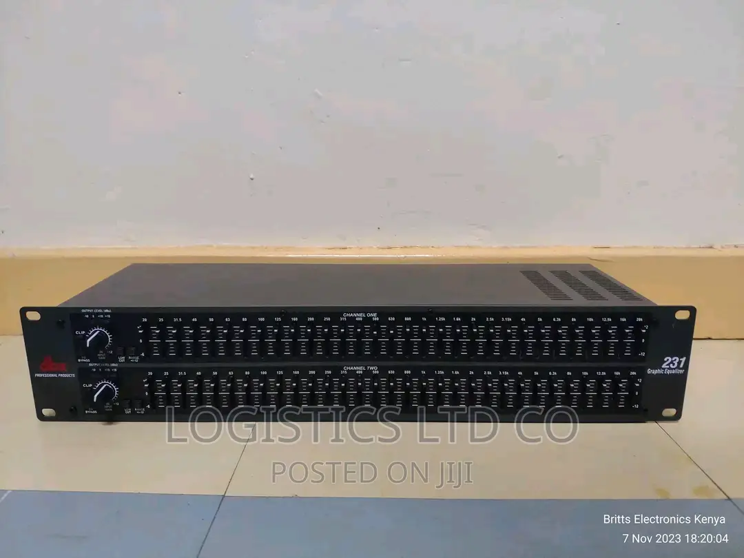 DBX 231 Dual Channel 31-Band Equalizer