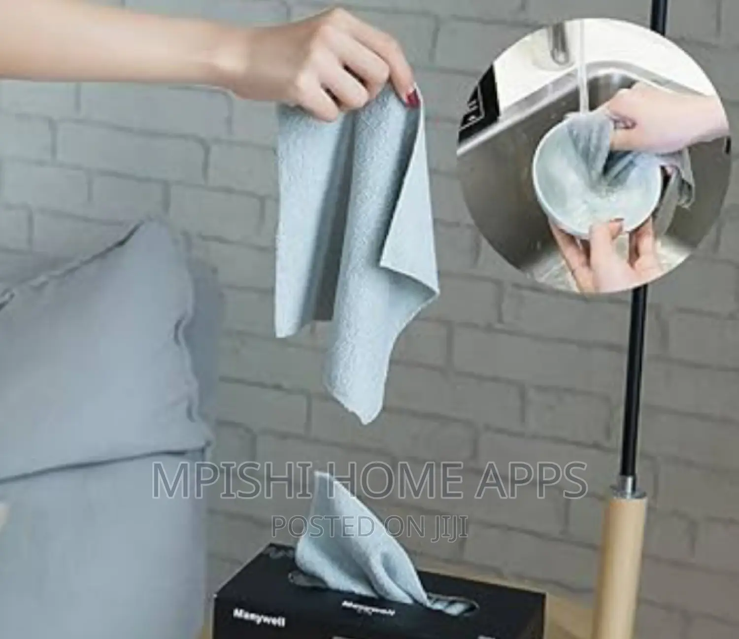 20pc Multifunctional Microfibre Wiping Towels
