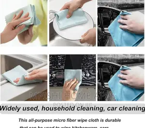 20pc Multifunctional Microfibre Wiping Towels