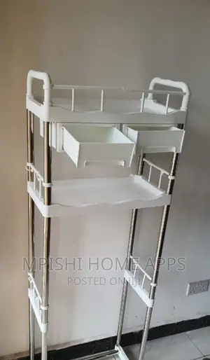 Detachable Over the Toilet Rack Organizer With Drawers
