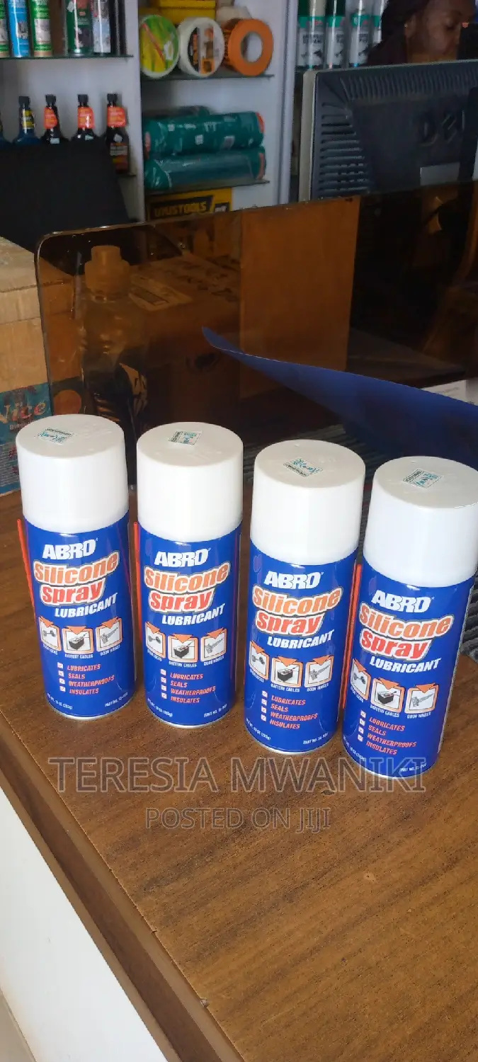 Abro Silicone Spray Lubricant
